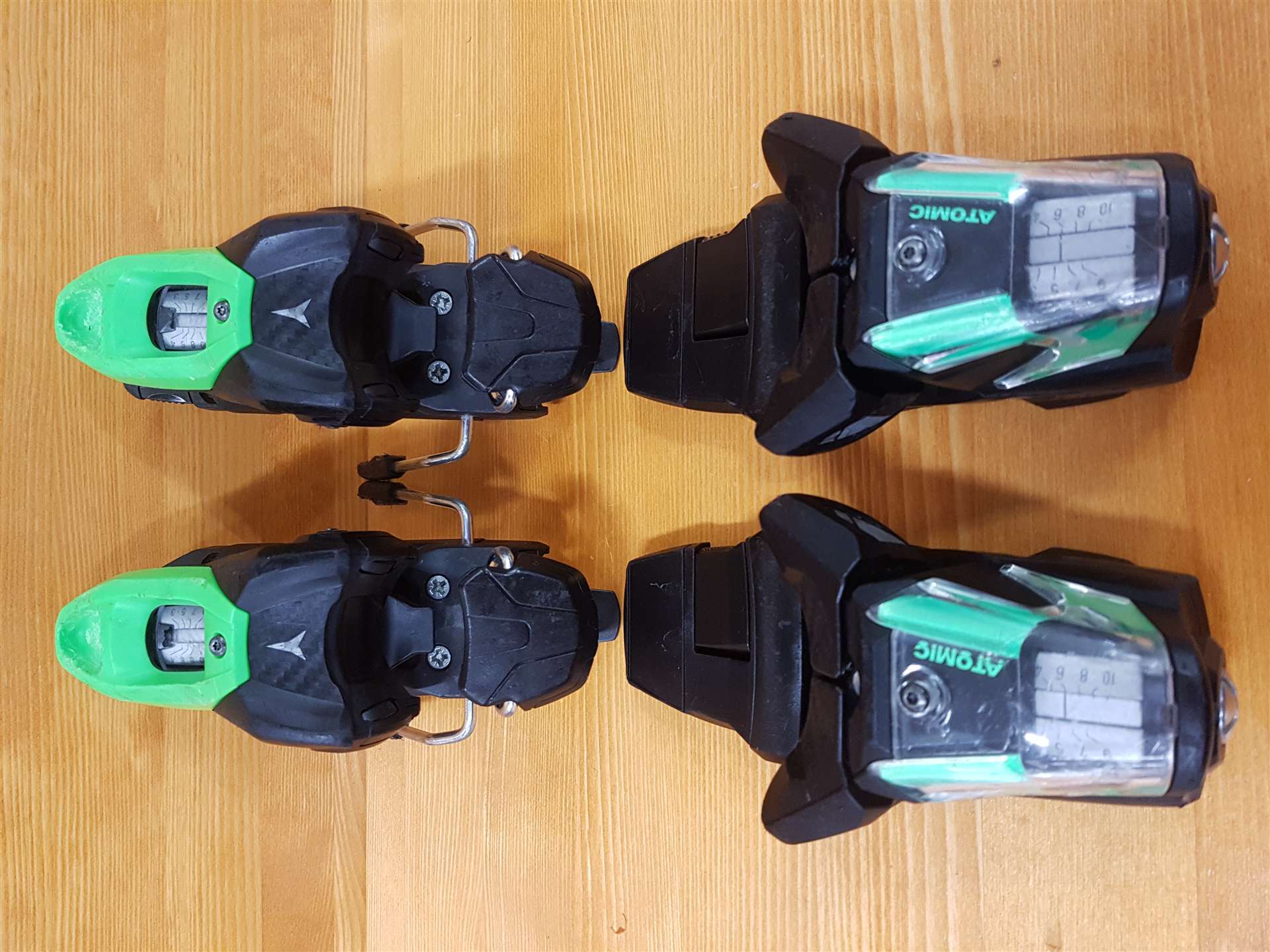 Použité viazanie Atomic M Ten 10 (DIN10)