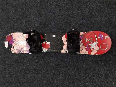 Použitý snowboard BURTON LTR 120 + viazanie Head veľkosť M junior - nové