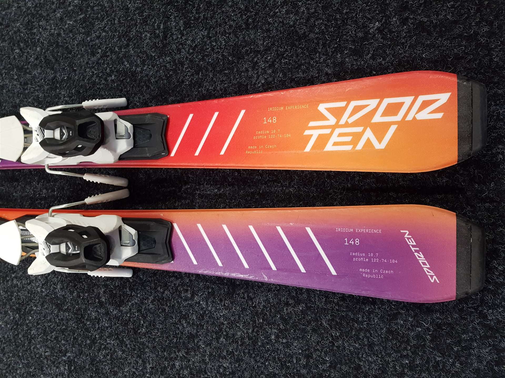 Použité lyže SPORTEN RDUM 3 + viazanie Tyrolia 11.0