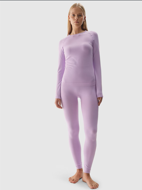 Dámske termoprádlo 4f  spodný diel SEAMLESS UNDERWEAR F153 LIGHT VIOLET