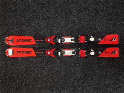 Použité detské lyže ATOMIC Redster J2 + viazanie Atomic C5 4.5