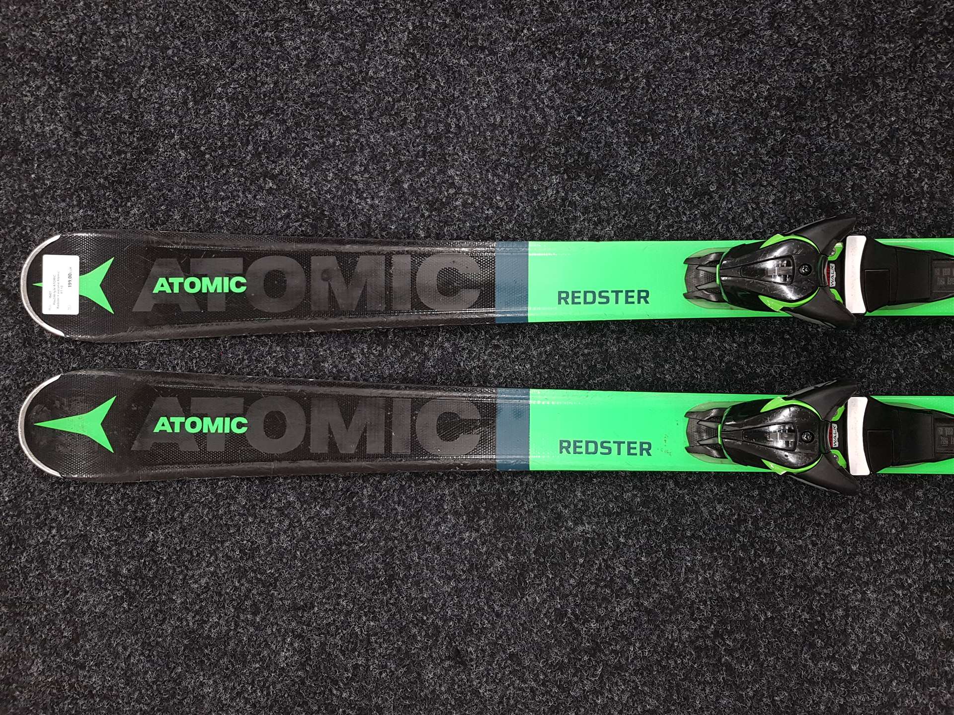 Použité lyže ATOMIC Redster + viazanie Atomic FT 10