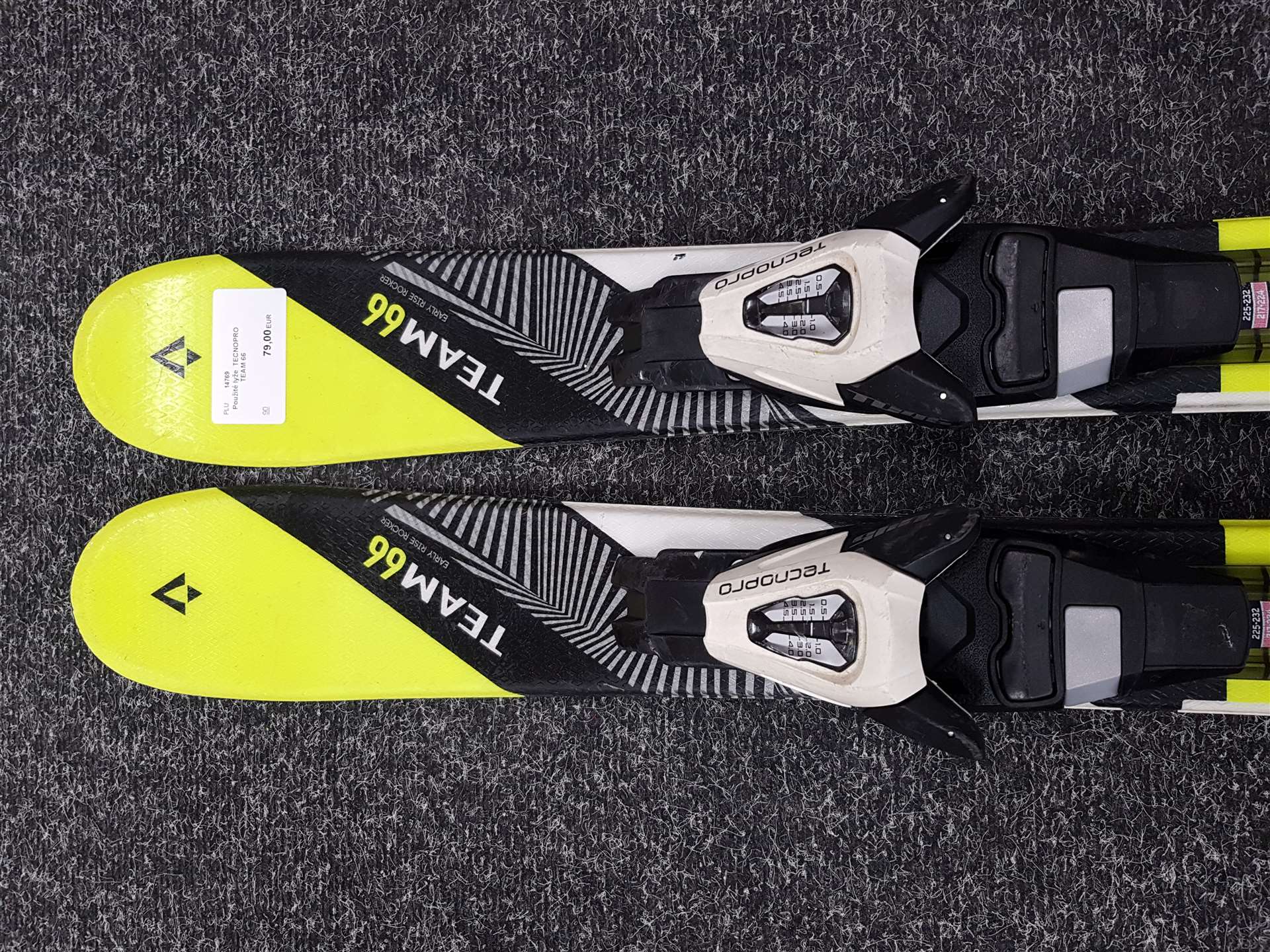 Použité lyže  TECNOPRO TEAM 66