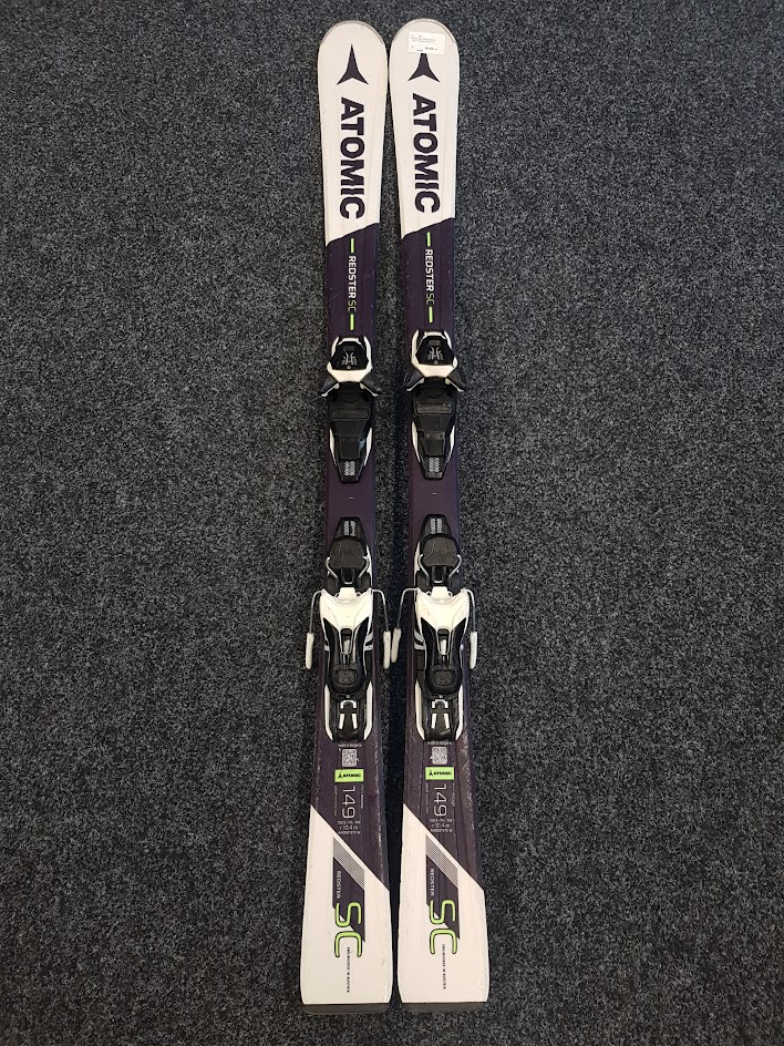 Použité lyže Atomic Redster SC + viazanie Atomic 10