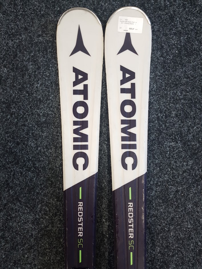 Použité lyže Atomic Redster SC + viazanie Atomic 10