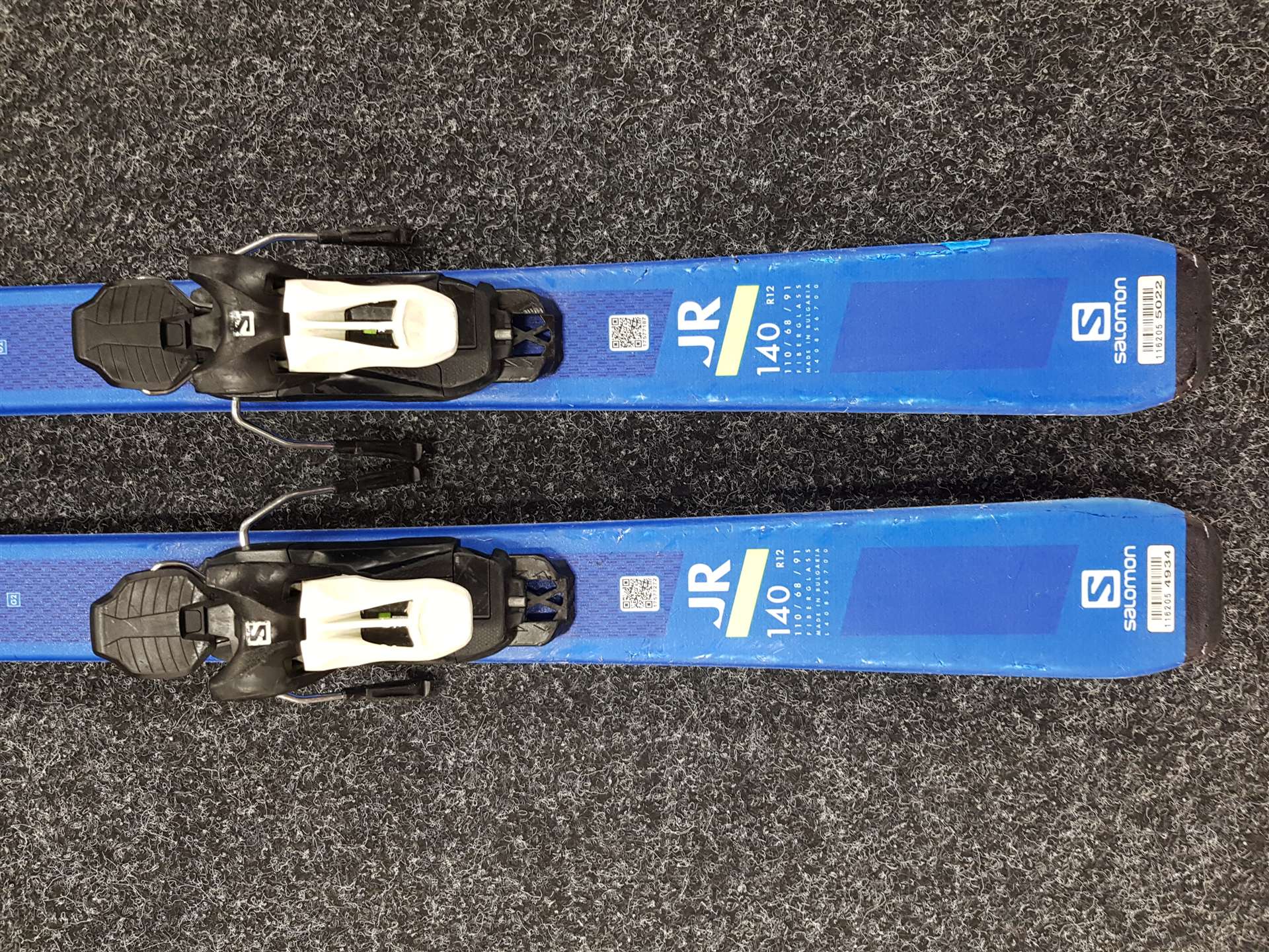 Použité lyže SALOMON S/RACE JR + viazanie Salomon 6