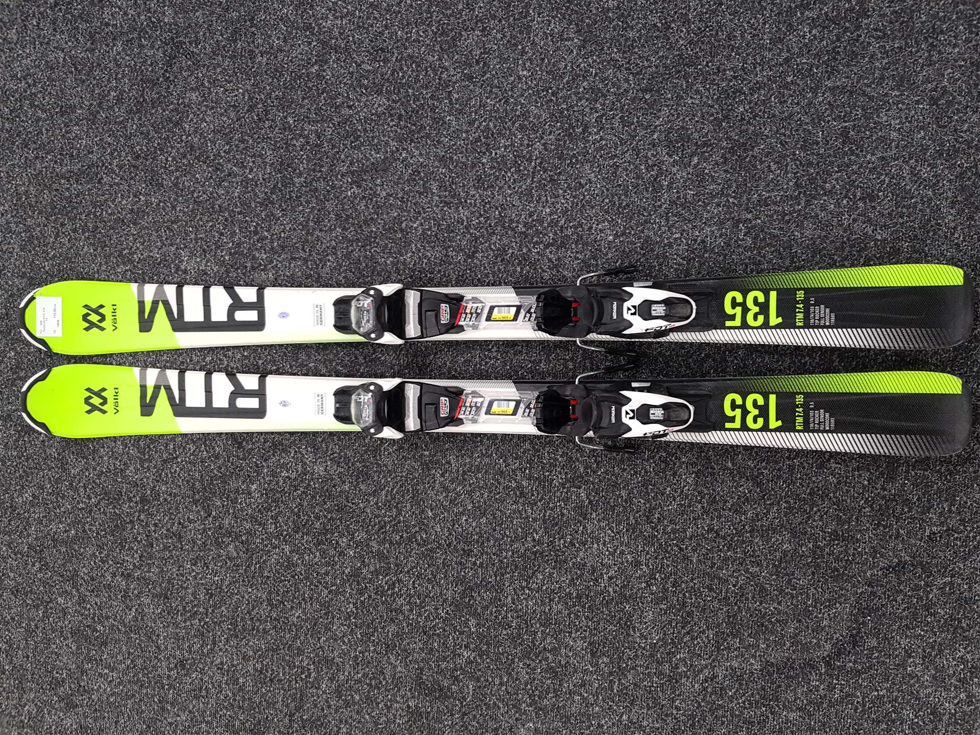 Použité lyže VOLKL RTM 7.4