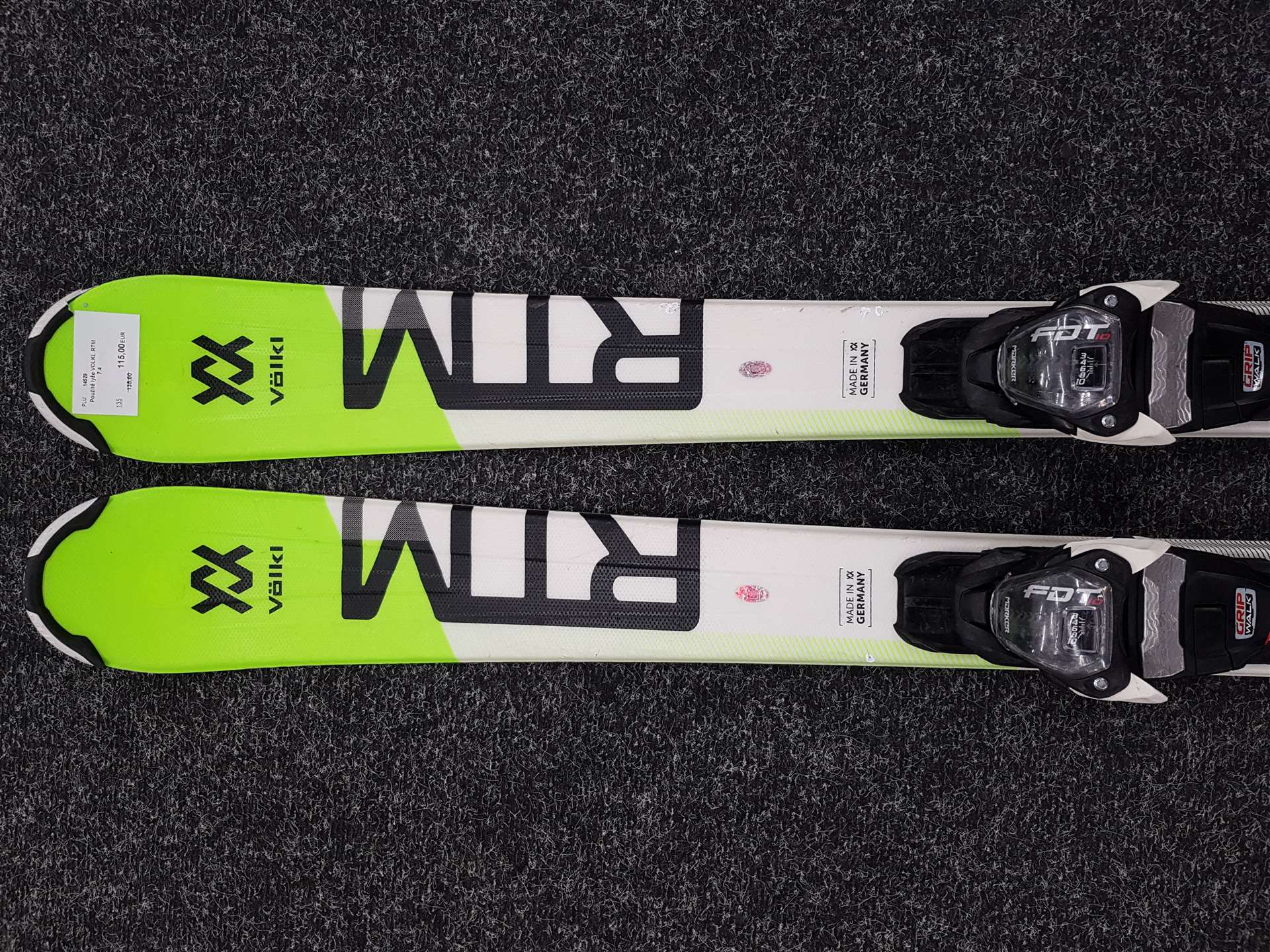 Použité lyže VOLKL RTM 7.4