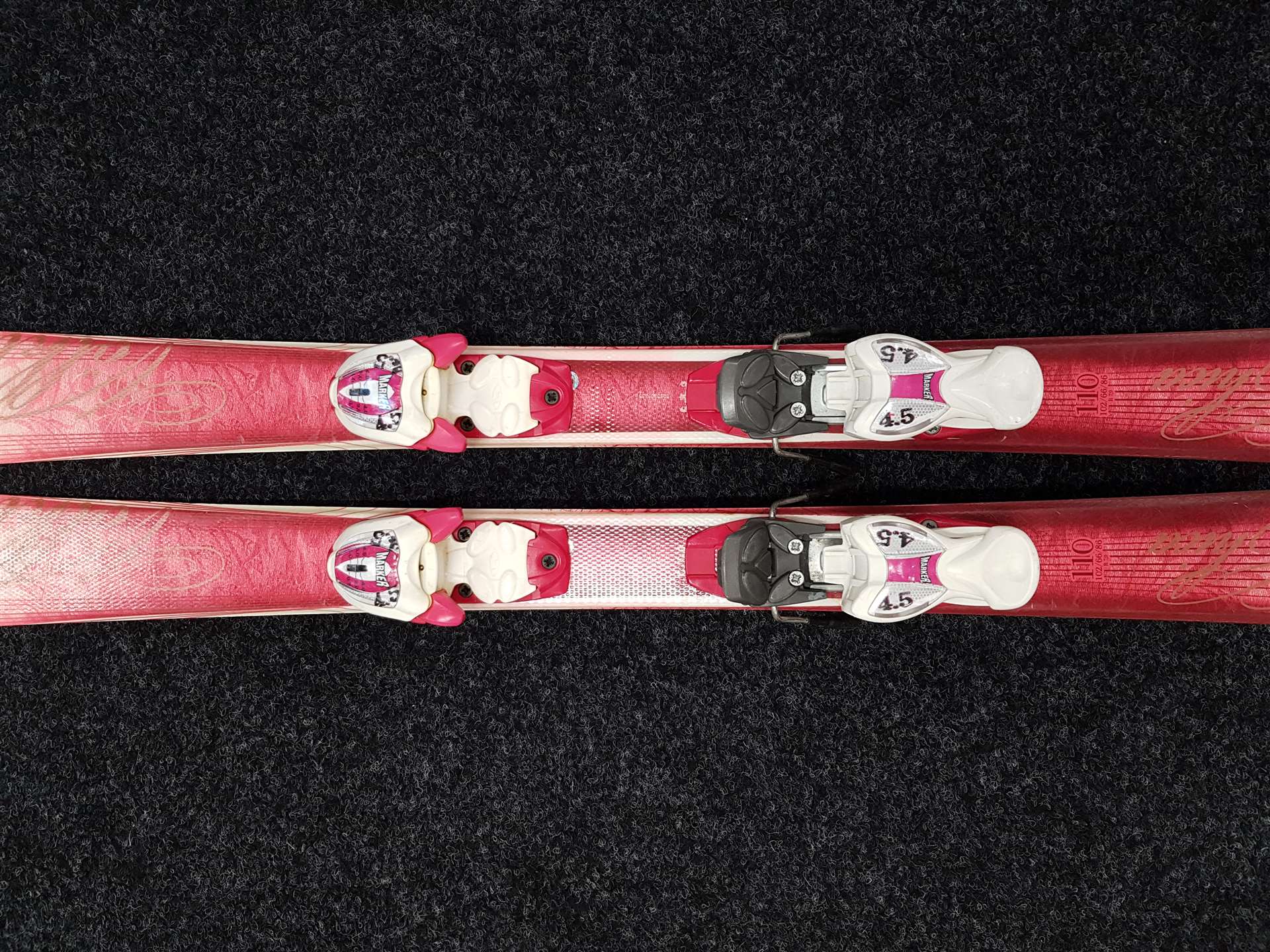 Použité lyže VOLKL Chica + viazanie Marker 4.5