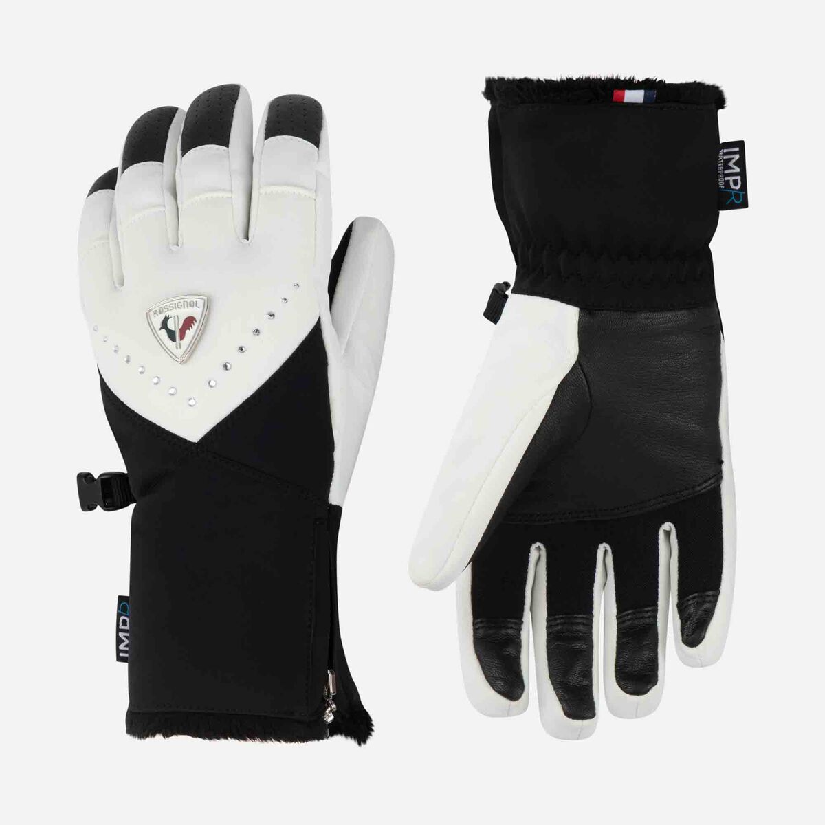 lyžiarske rukavice Rossignol W ABSOLUTE IMPR G-WHITE
