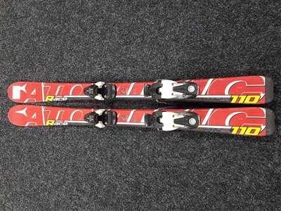 Použité detské lyže ATOMIC Race + viazanie Atomic 4.5