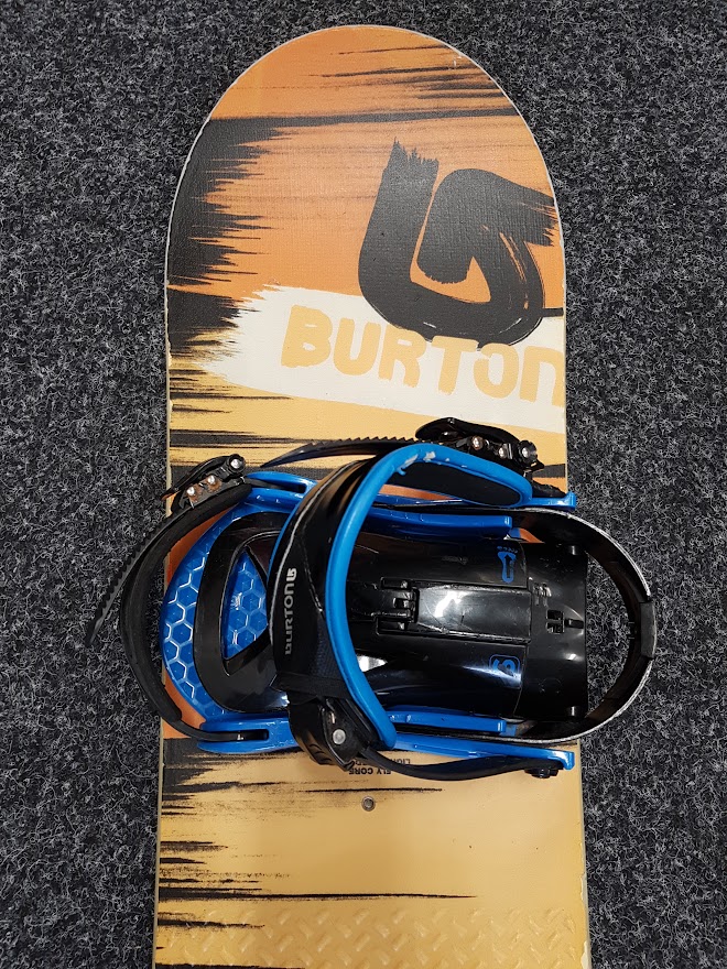 Gebrauchtes Burton LTR Snowboard + Burton Bindung Größe M