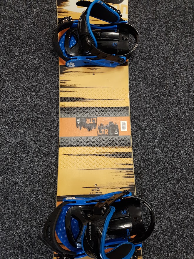 Použitý snowboard Burton LTR + vázání Burton velikost M