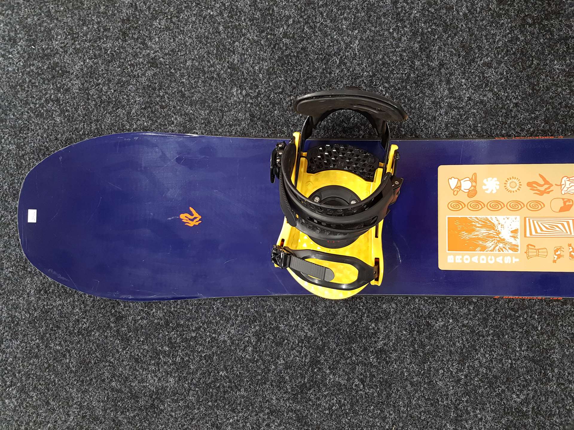 Použitý snowboard K2 Broadcast + viazanie Burton veľkosť L