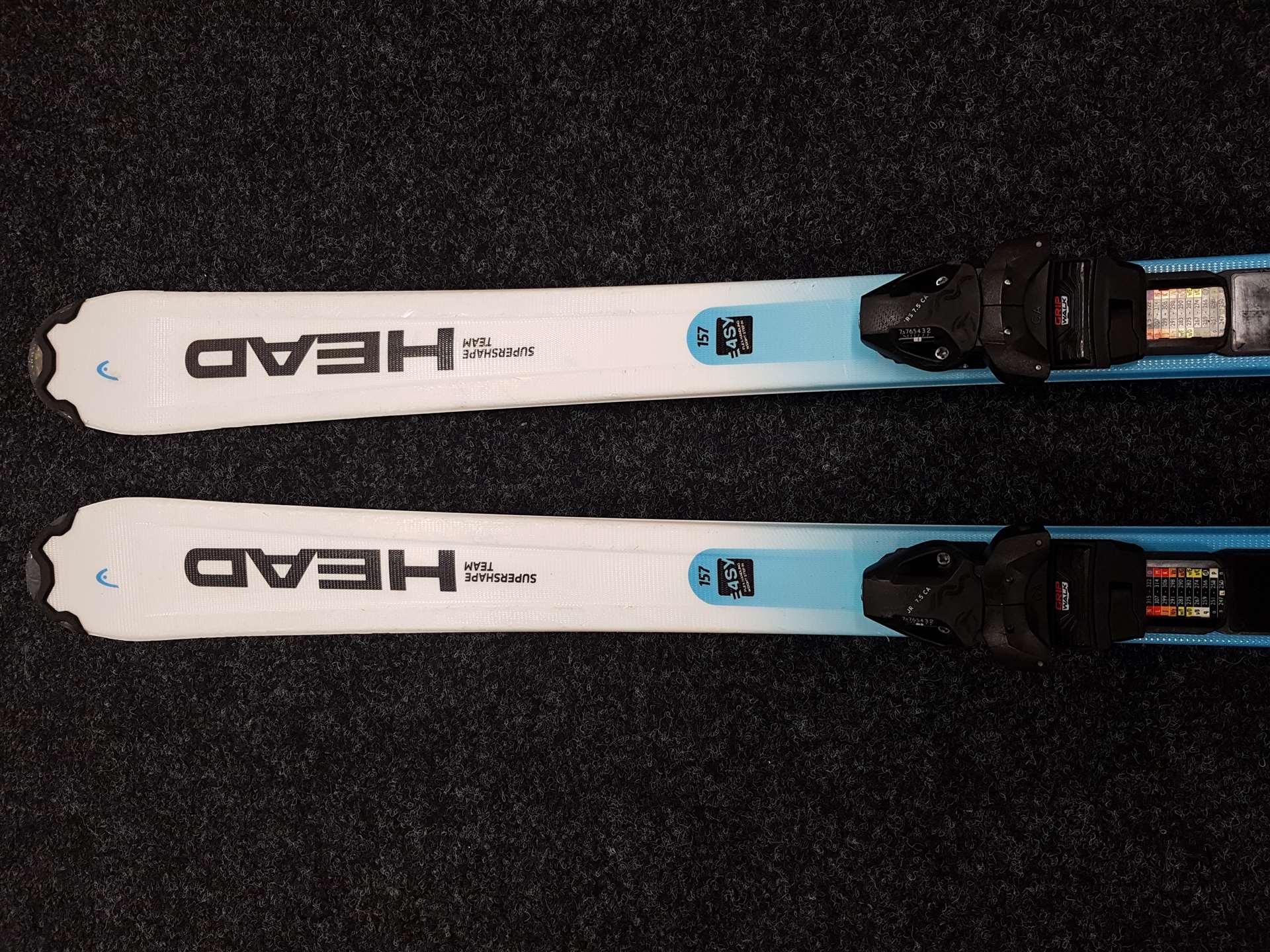 Použité lyže HEAD Super Shape Team  + viazanie Tyrolia JRS 7.5 CA