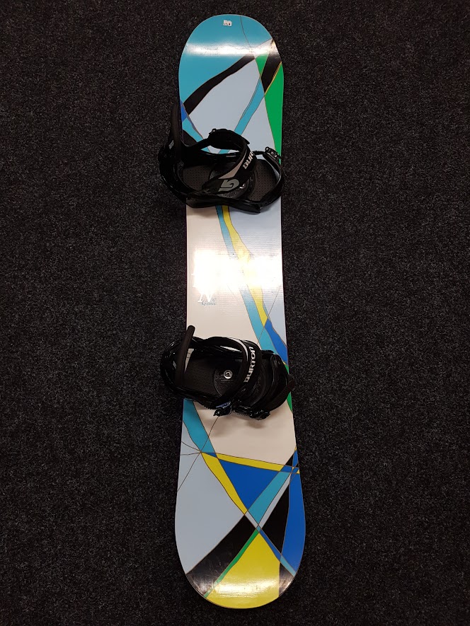 Použitý snowboard BURTON Genie 45 + viazanie Burton veľkosť M