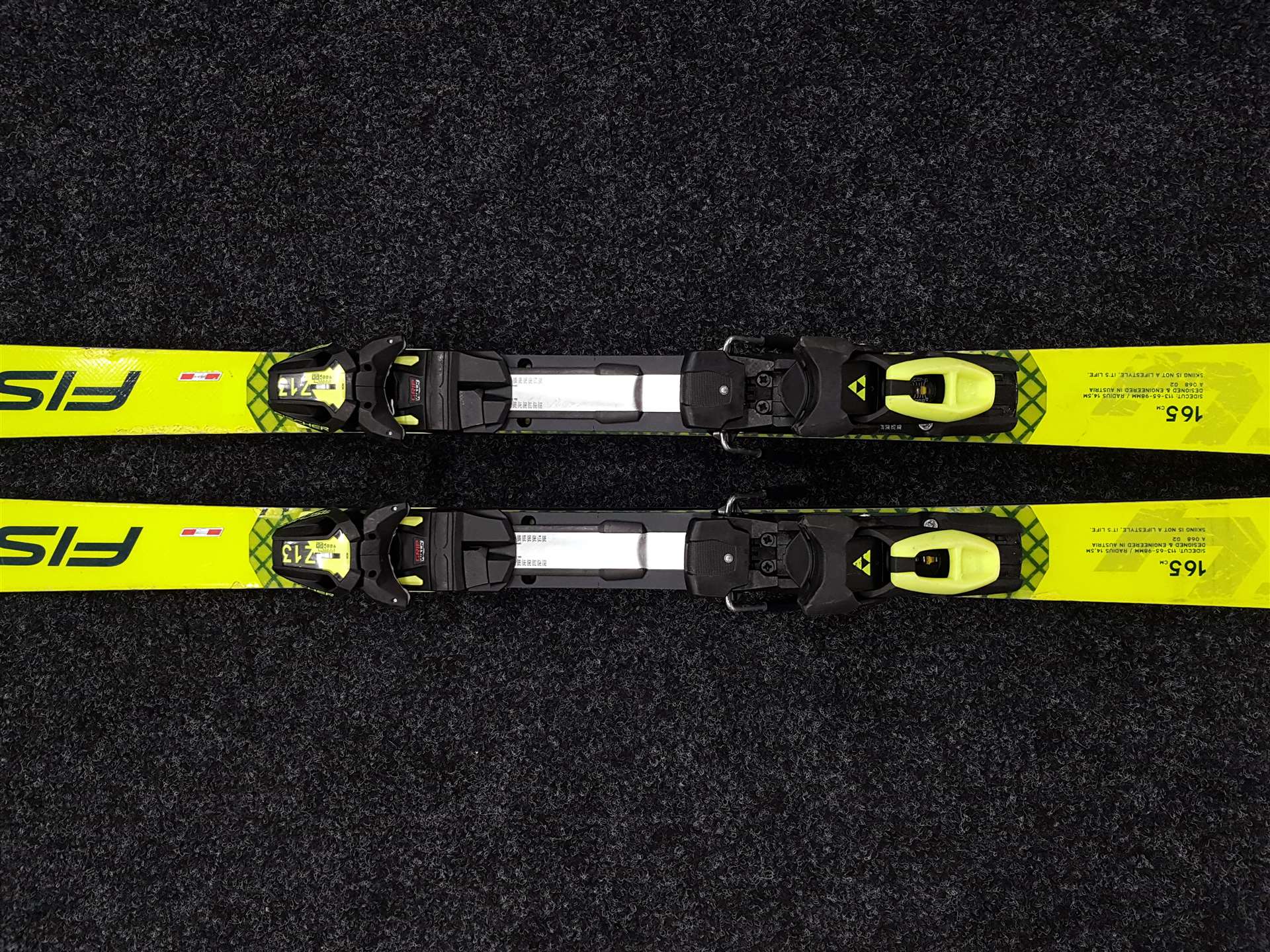 Použité lyže FISCHER RC 4 CT + viazanie Fischer Z13