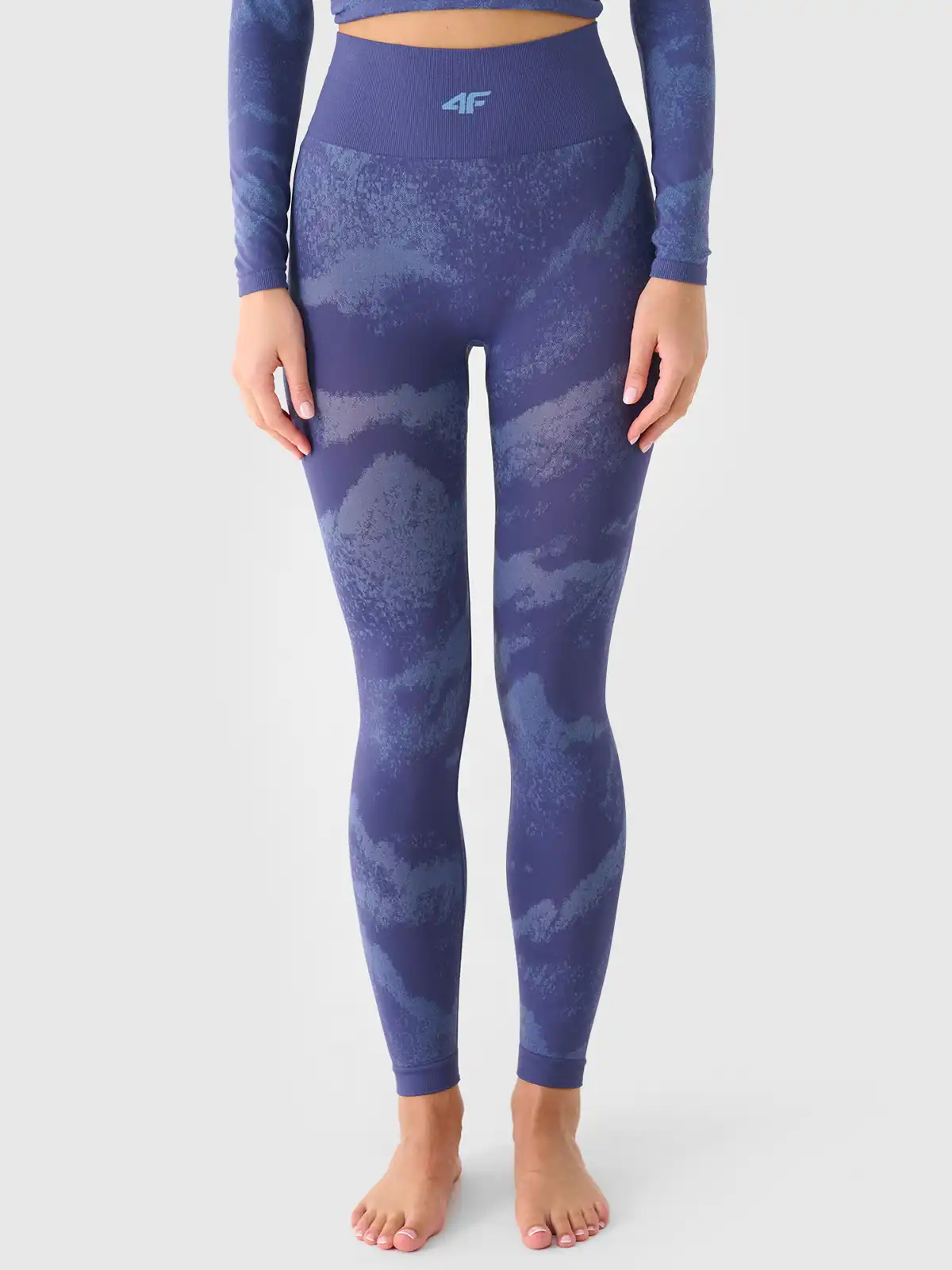 Dámske termoprádlo F209 LIGHT BLUE ALLOVER spodný diel