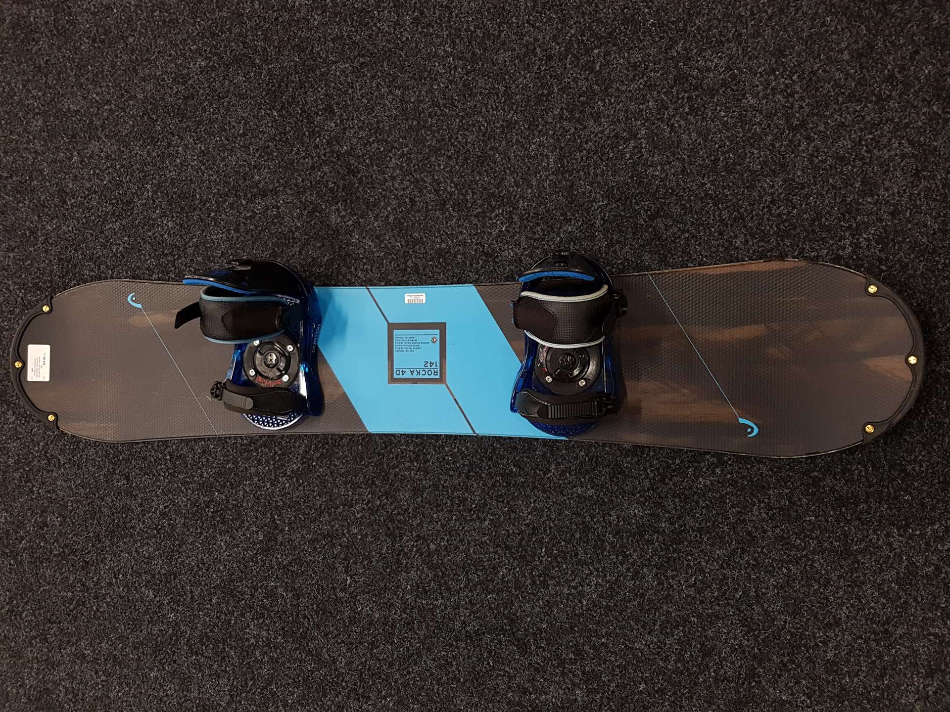 Použitý snowboard Head Rocka 4D + viazanie Burton veľkosť S/M