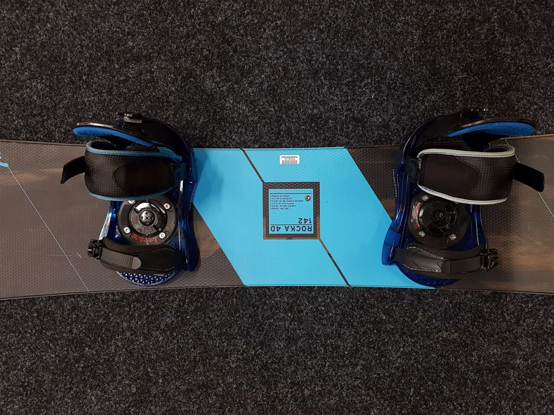 Použitý snowboard Head Rocka 4D + viazanie Burton veľkosť S/M