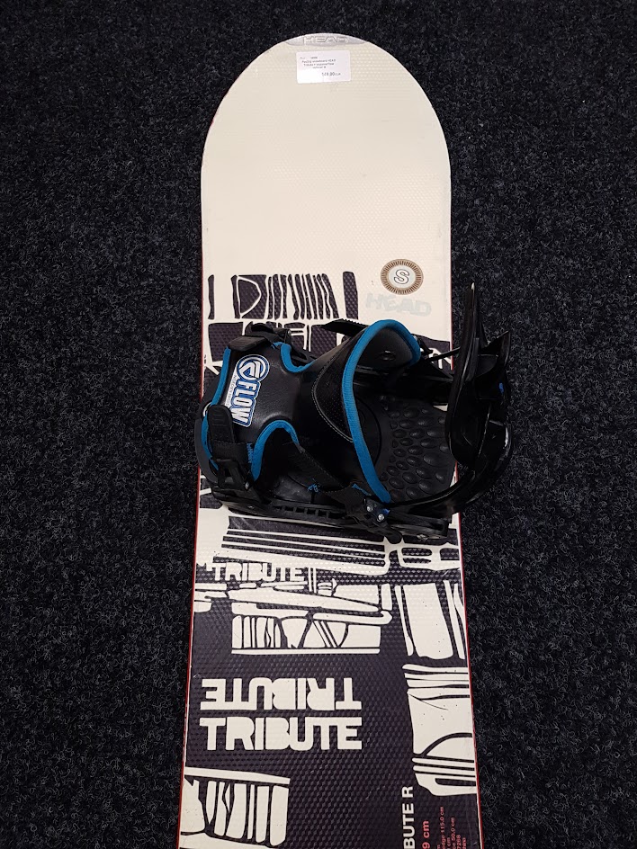 Použitý snowboard HEAD Tribute + viazanie Flow veľkosť M