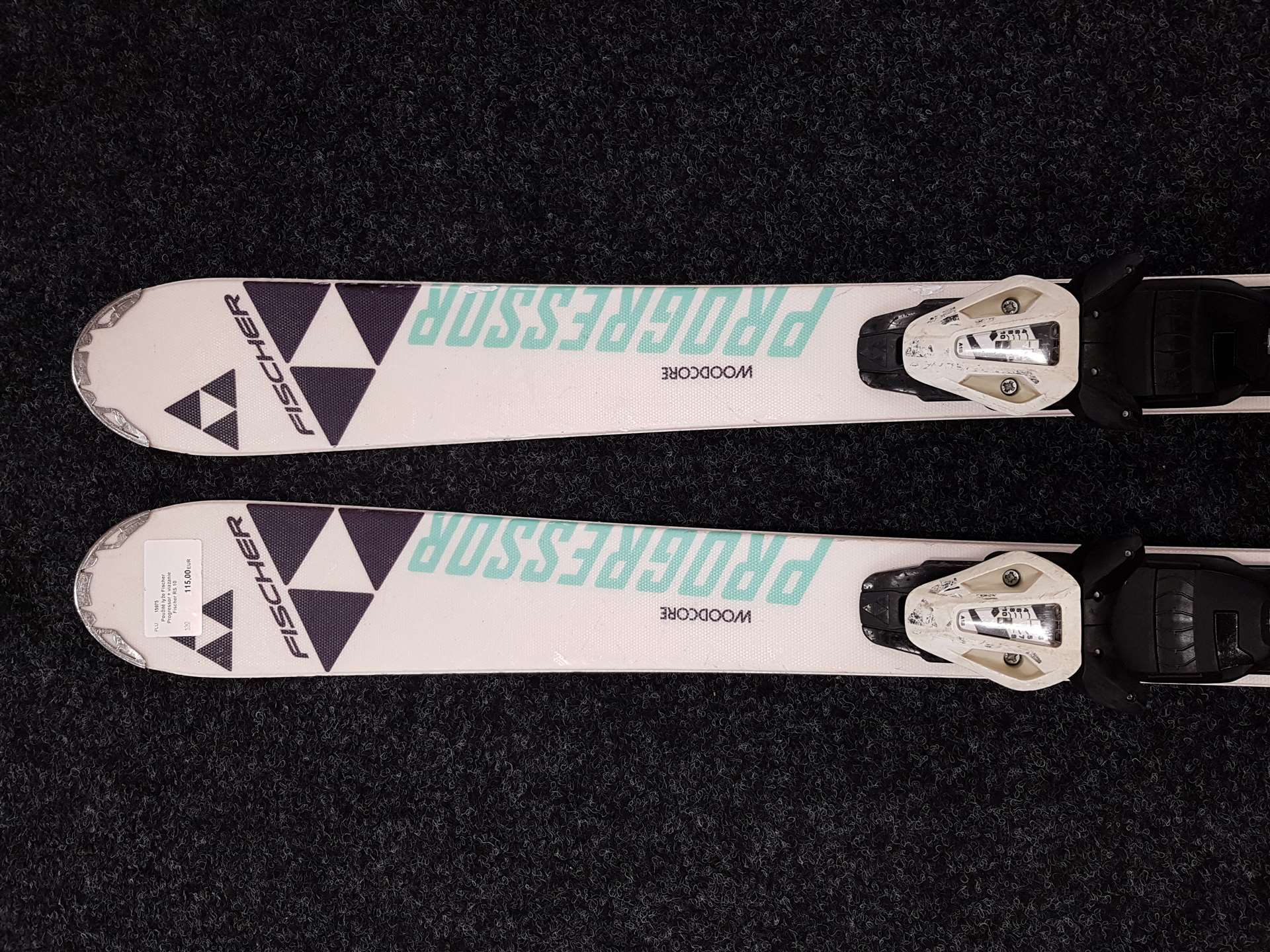 Použité lyže Fischer Progressor + viazanie Fischer RS 10