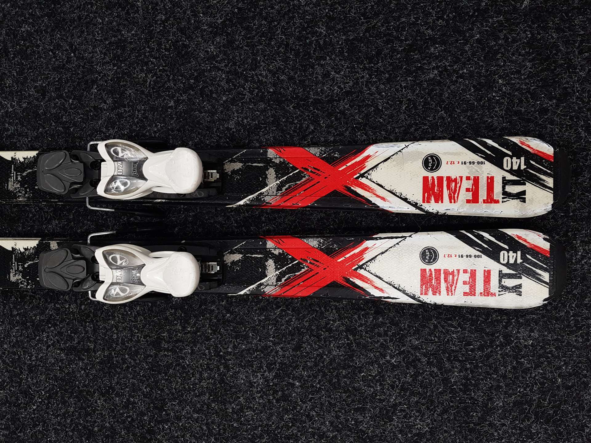 Použité lyže TECNOPRO XT Team + viazanie Marker 7.0
