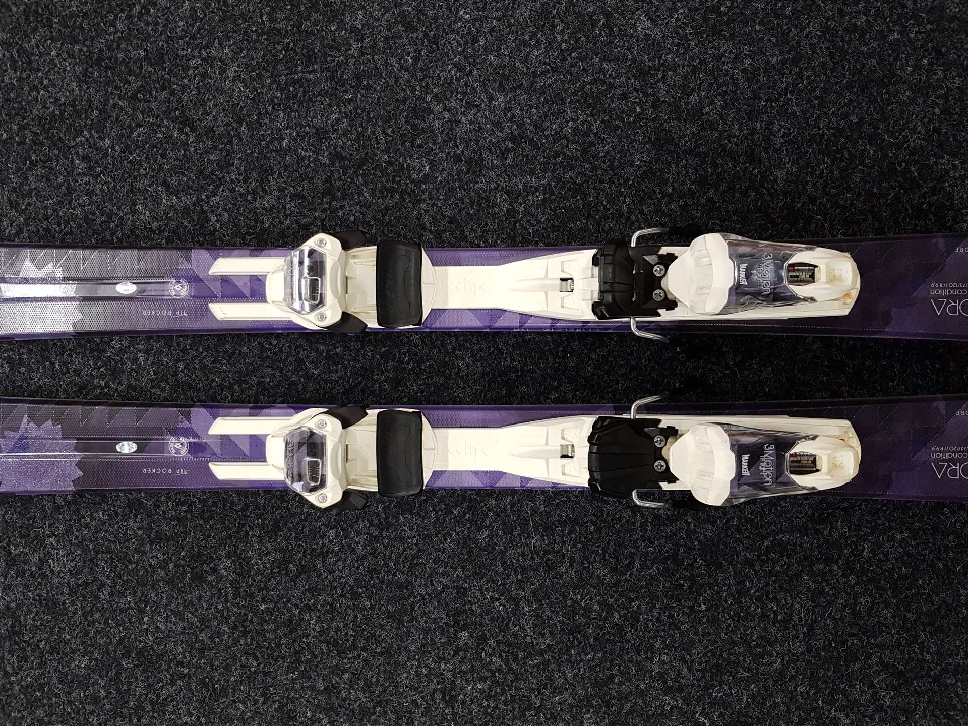 Použité lyže VOLKL Adora + viazanie Marker Motion 10.0