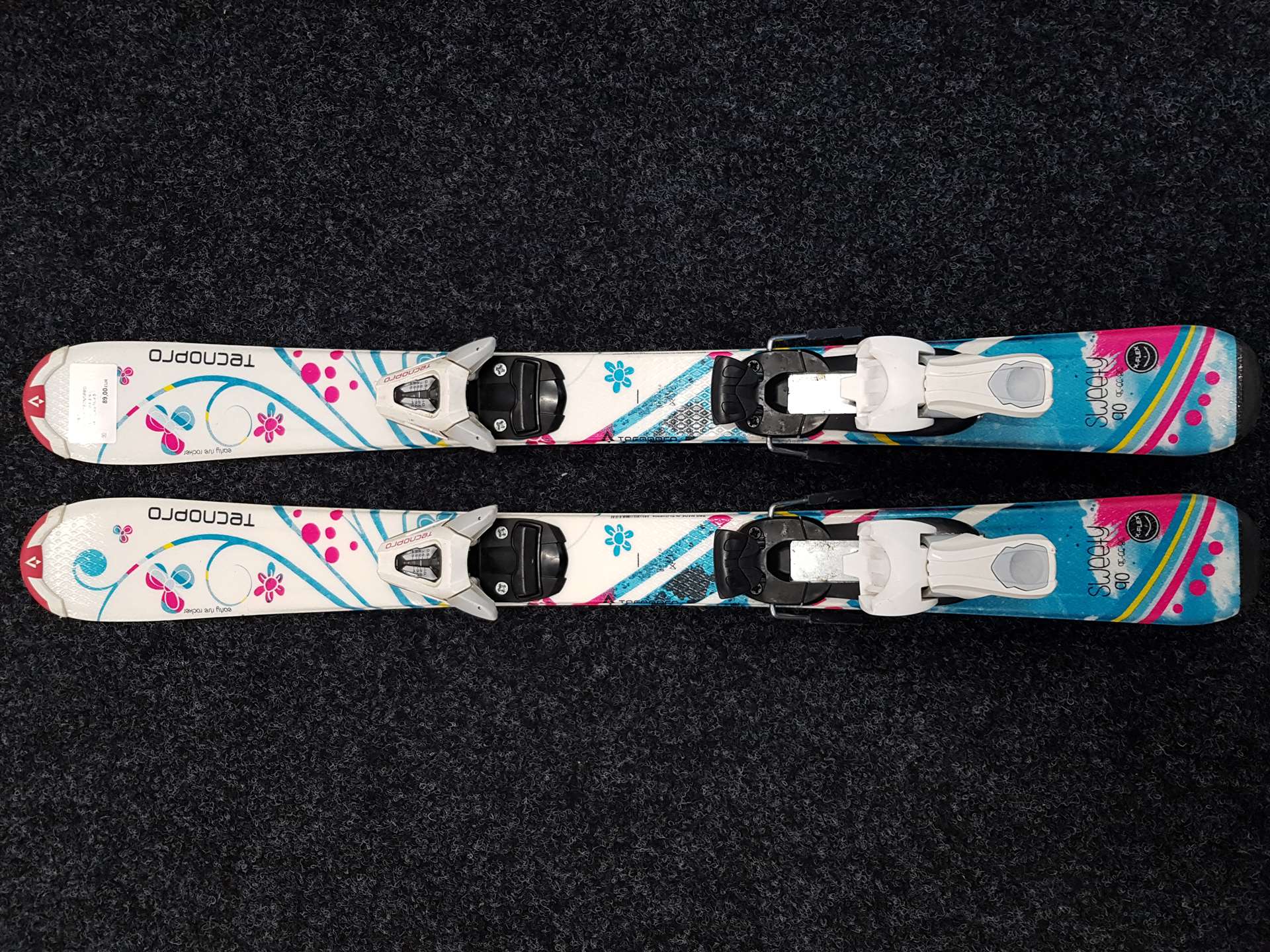 Použité lyže TECNOPRO Sweety  + viazanie Tecnopro TC 4.5
