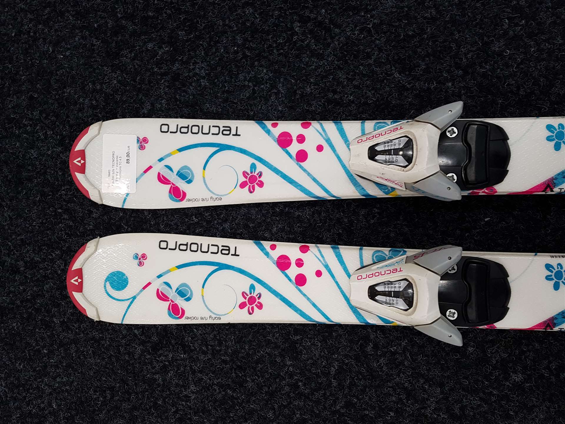 Použité lyže TECNOPRO Sweety  + viazanie Tecnopro TC 4.5