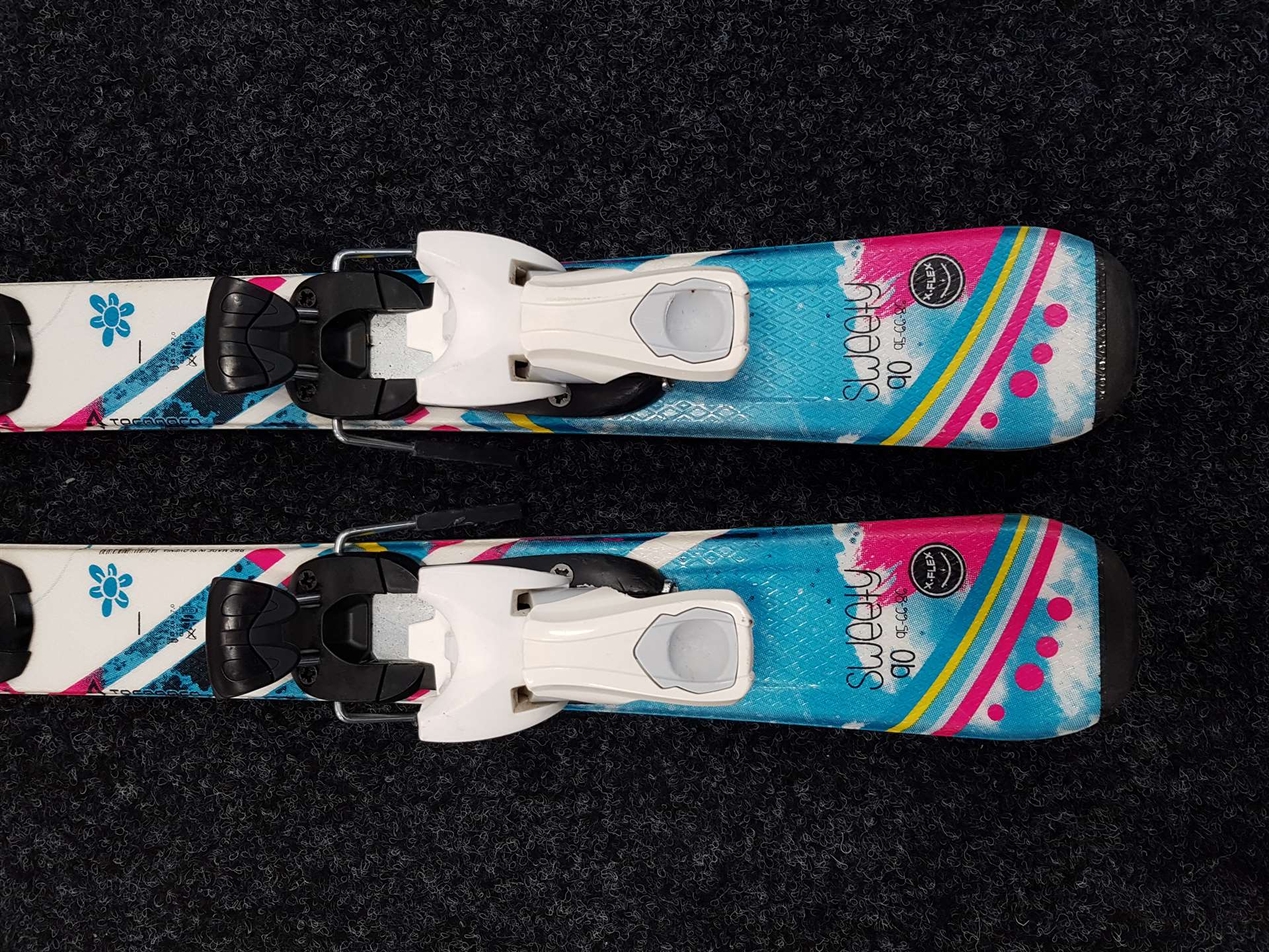 Použité lyže TECNOPRO Sweety  + viazanie Tecnopro TC 4.5