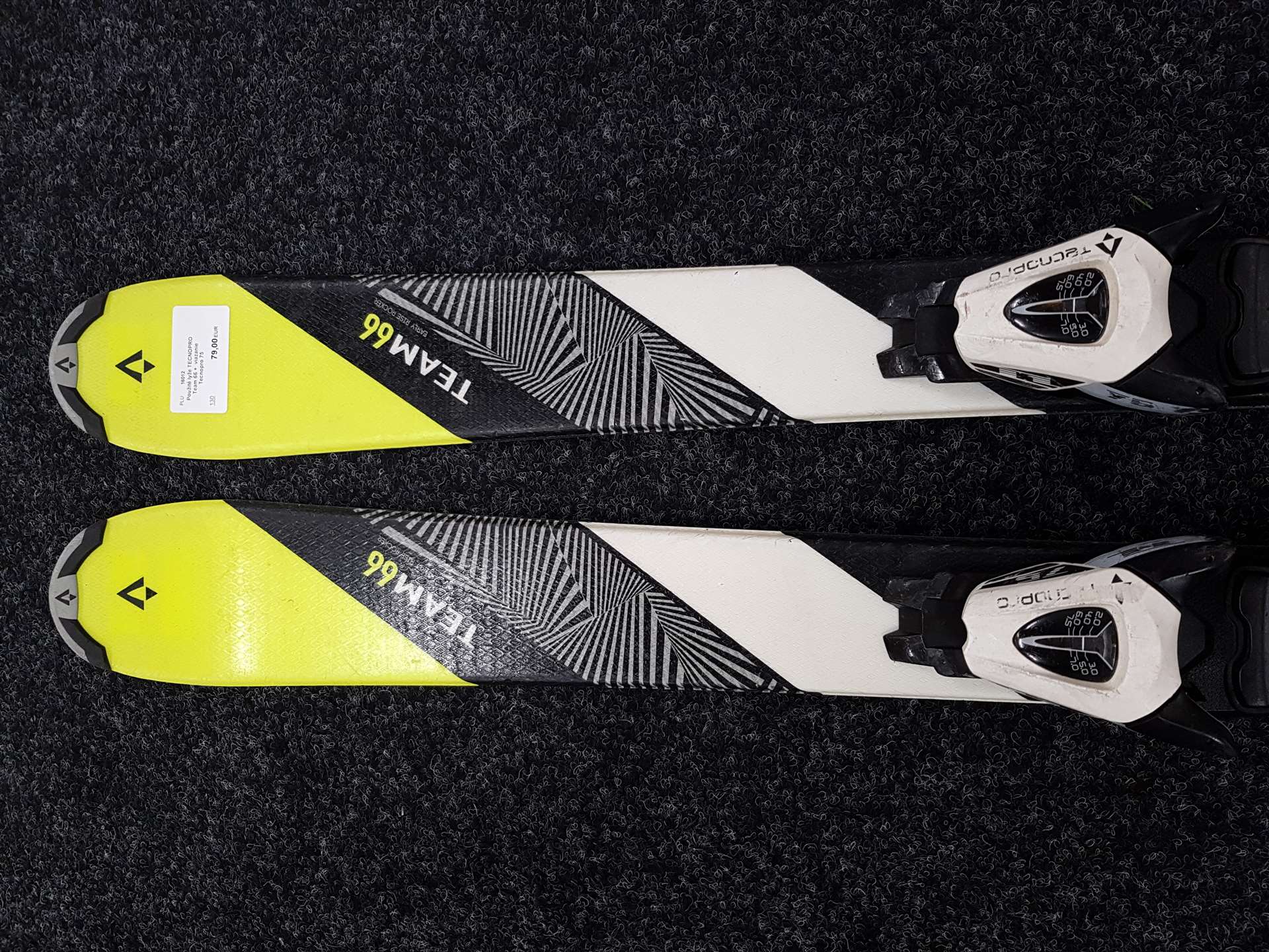 Použité lyže TECNOPRO Team 66 +  viazanie Tecnopro 75