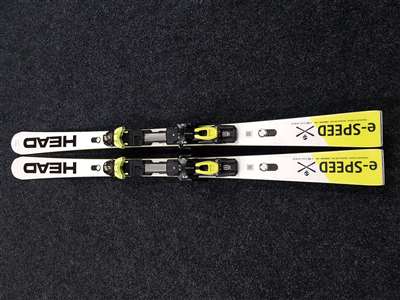 Použité lyže HEAD e-SPEED + viazanie Head Freeflex 14