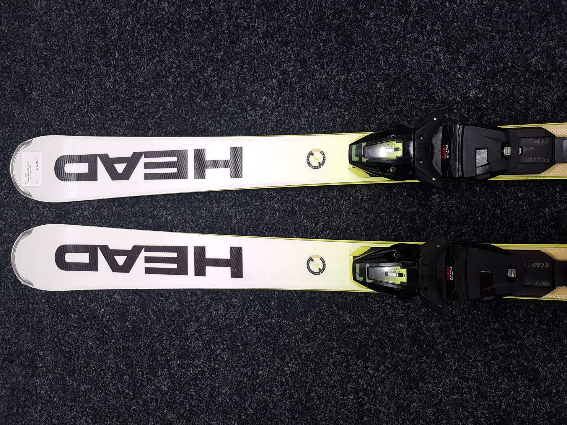Použité lyže HEAD E.SLR + viazanie Head 11