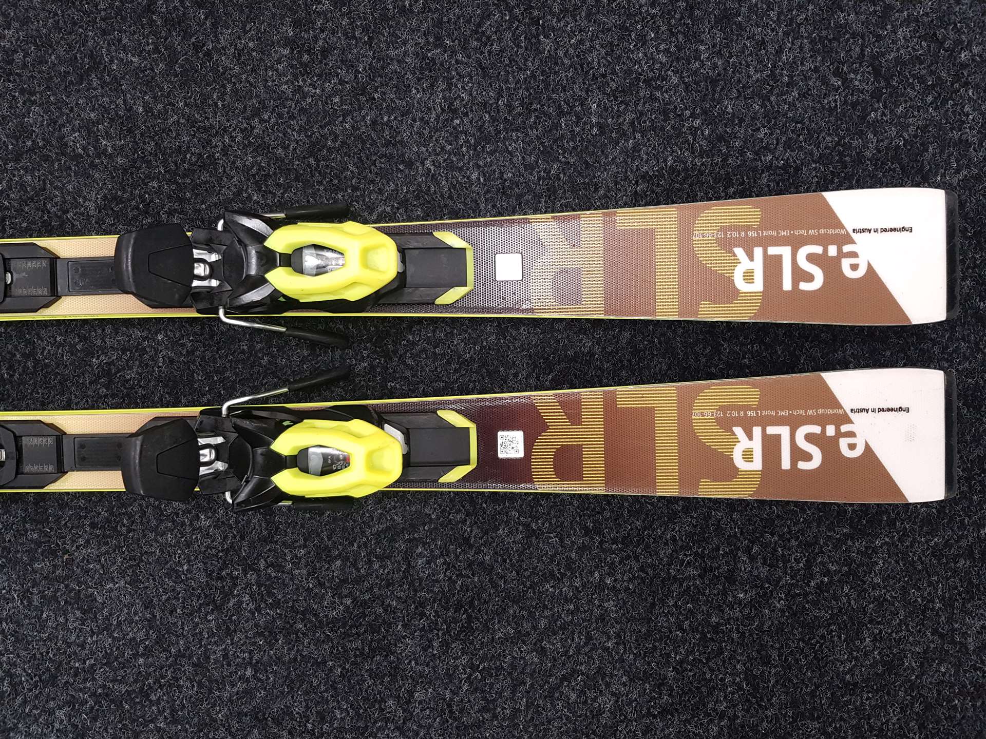 Použité lyže HEAD E.SLR + viazanie Head 11