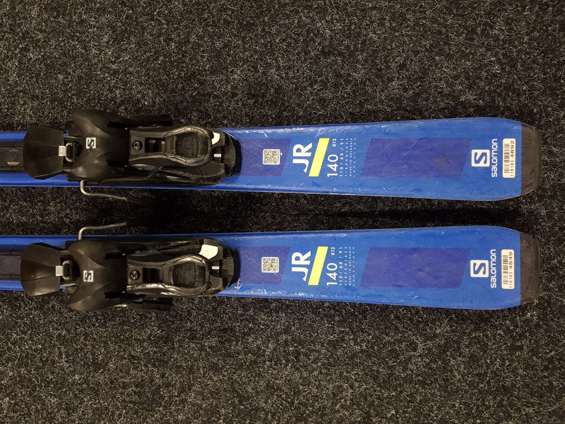 Použité lyže SALOMON S/Race JR + viazanie Salomon 7