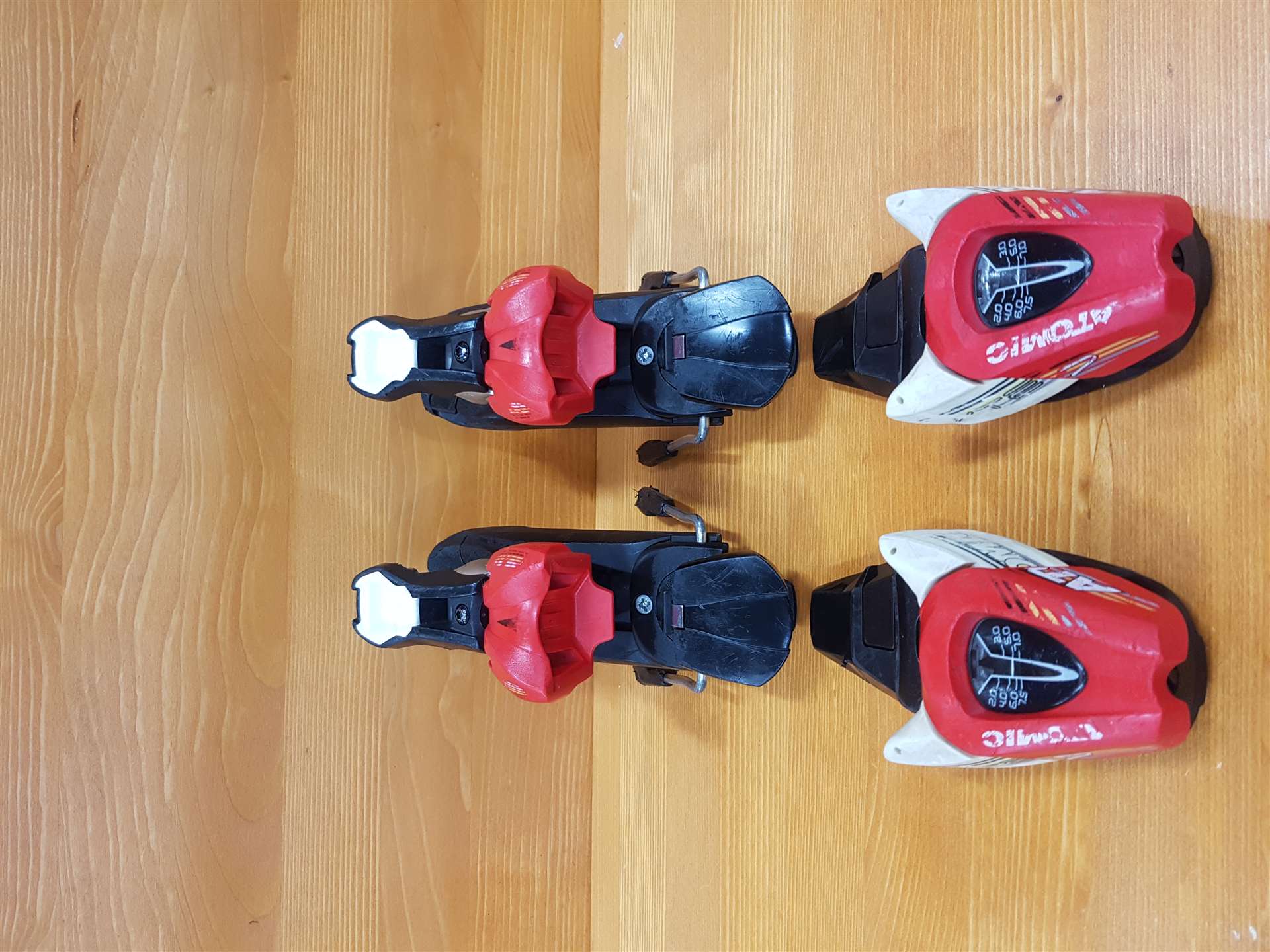 Použité viazanie Atomic 7,5 (DIN 7,5)