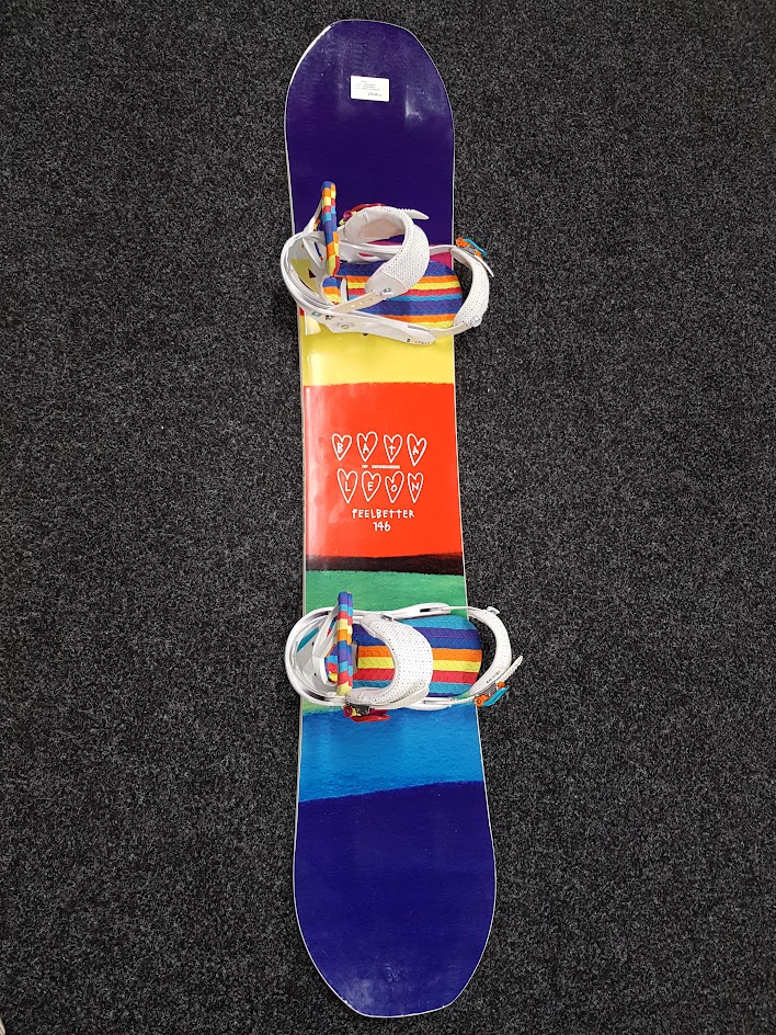 Použitý snowboard Bataleon Feelbetter + viazanie Burton veľkosť M