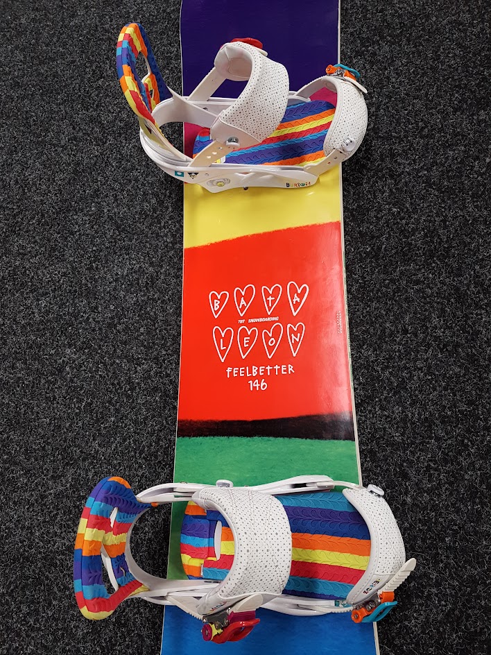 Použitý snowboard Bataleon Feelbetter + viazanie Burton veľkosť M