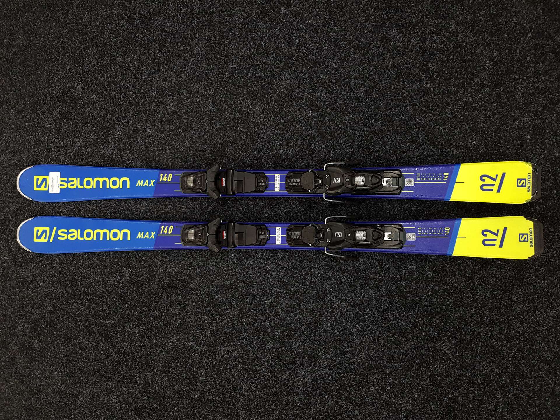 Použité lyže SALOMON Max + viazanie Salomon M10