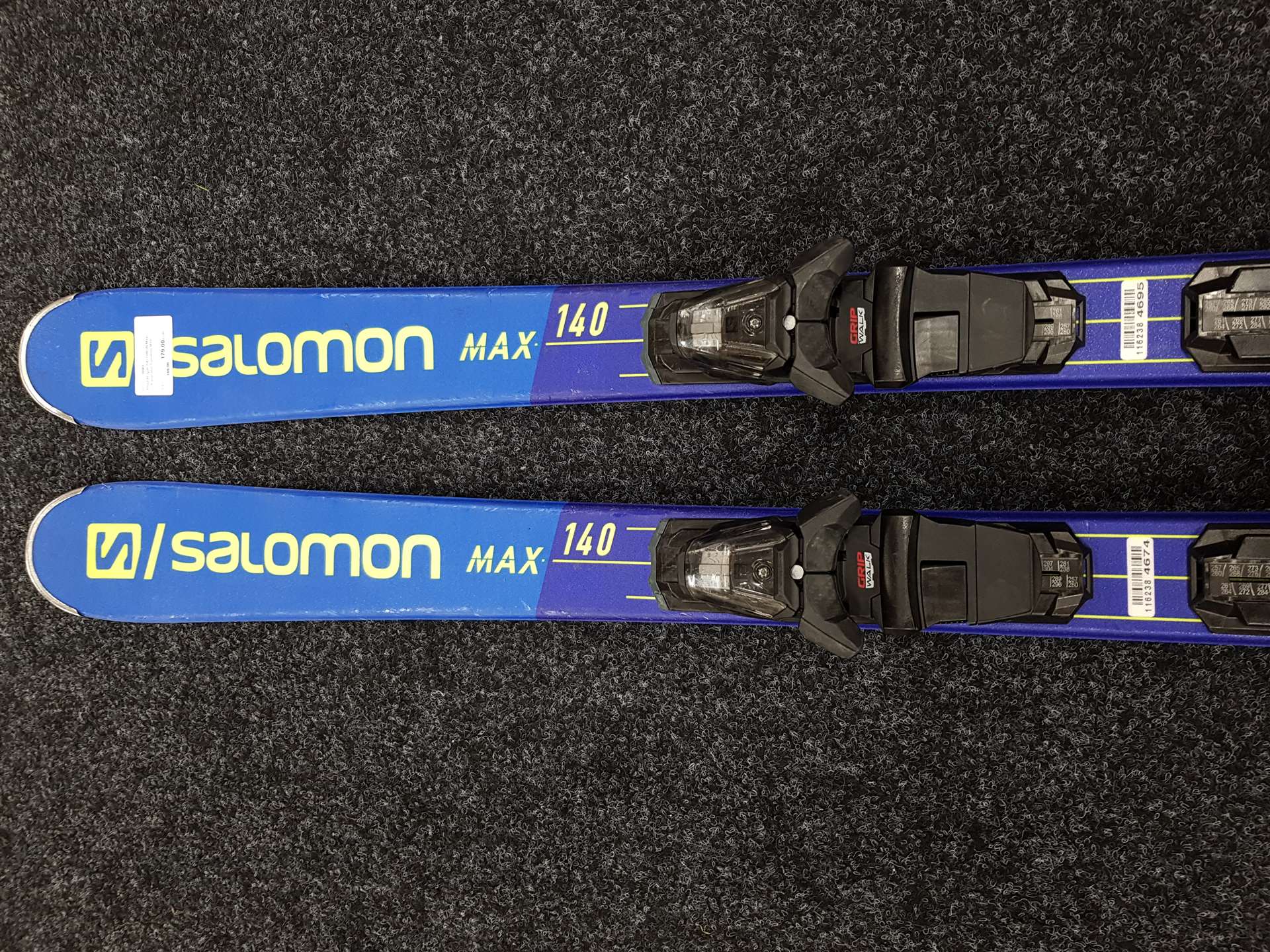 Použité lyže SALOMON Max + viazanie Salomon M10