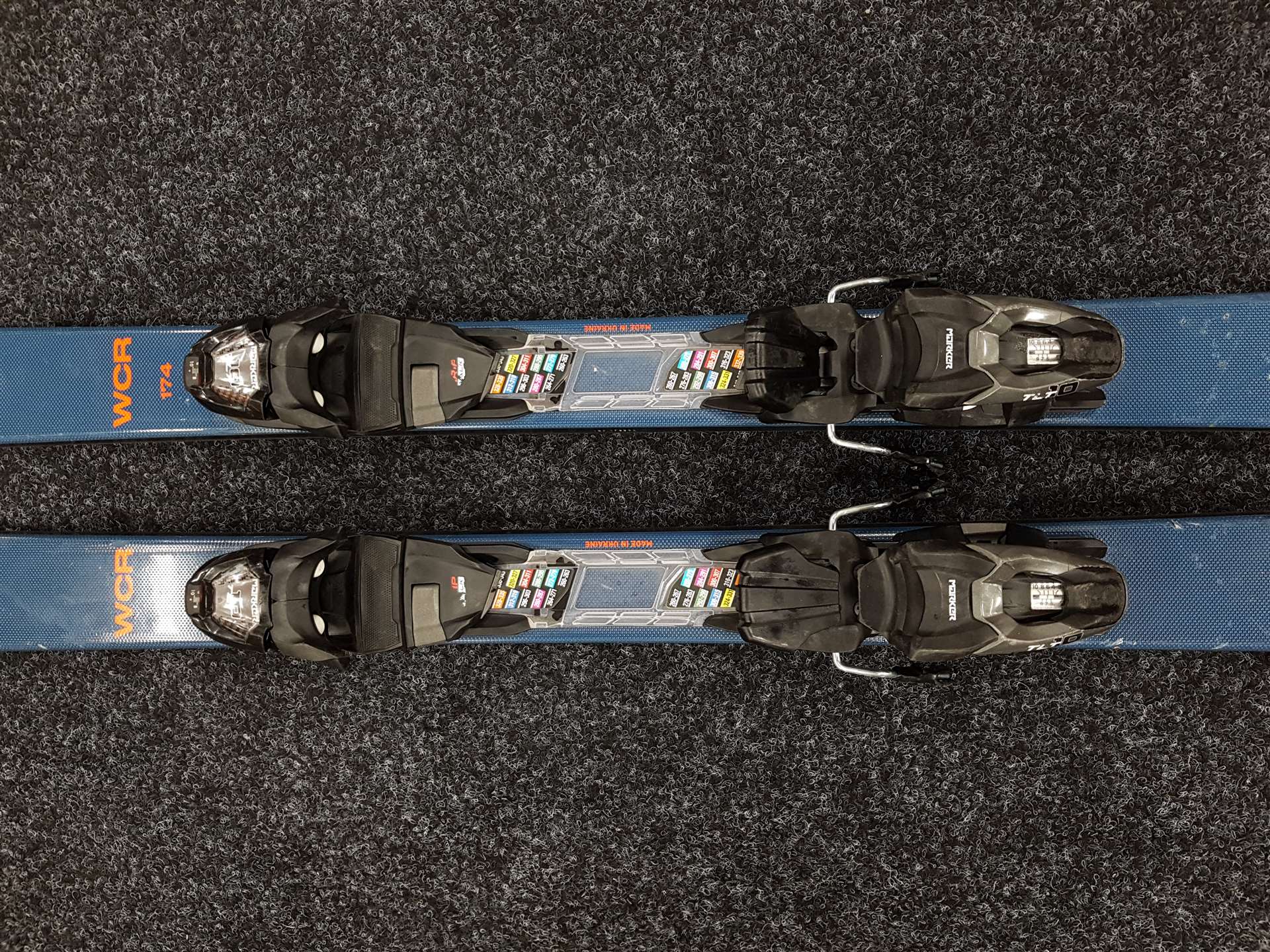 Použité lyže BLIZZARD WCR 72 +  viazanie Marker 10 TLT