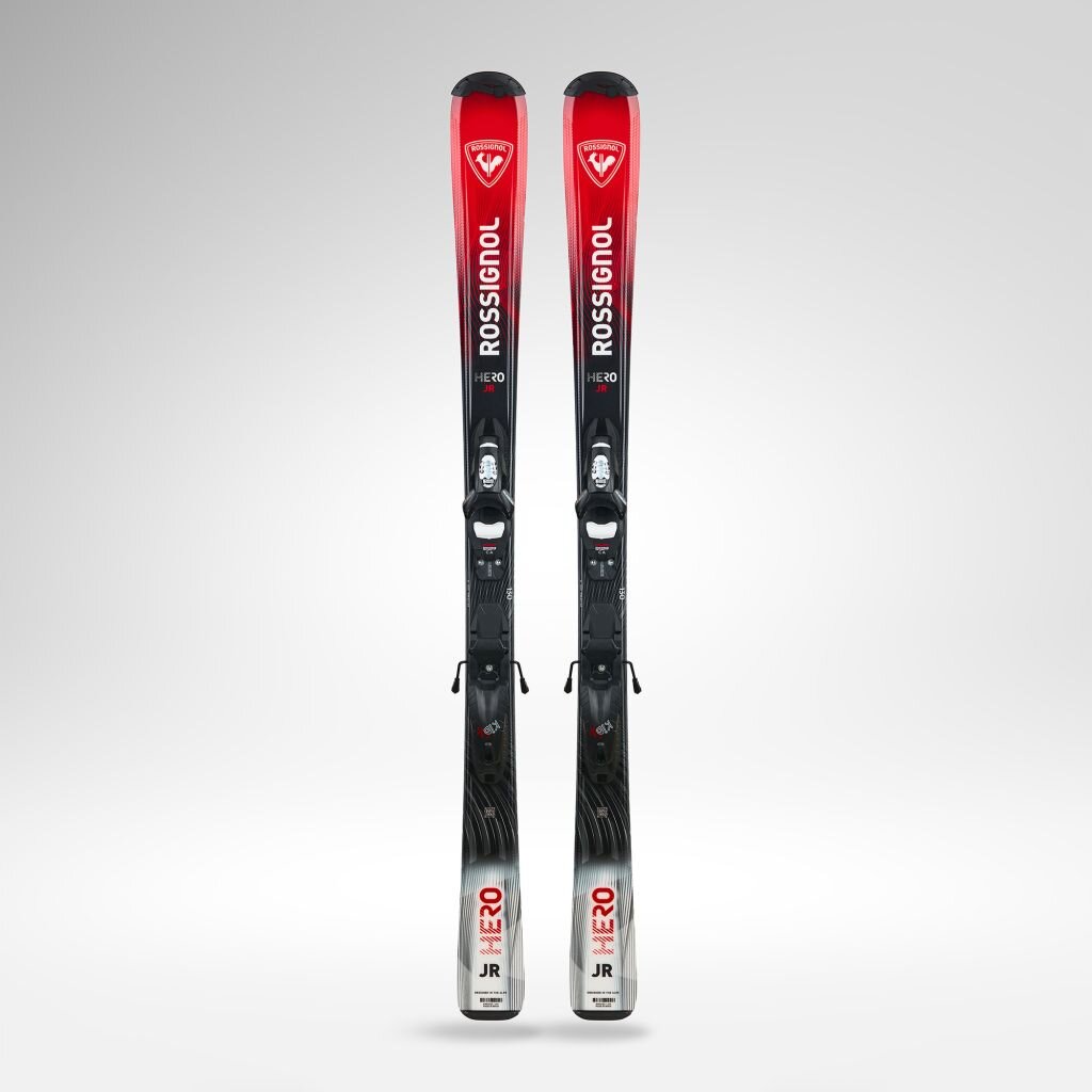 Lyže Rossignol HERO JR 100-140 KID-X + viazanie KID 4 GW B76 BLACK