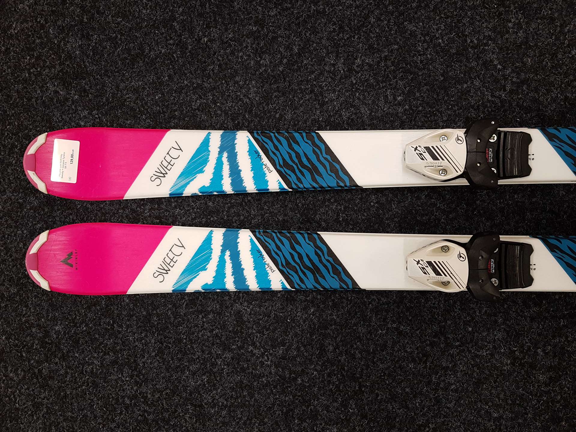 Použité lyže McKinley Sweety + viazanie Tyrolia SX 7.5