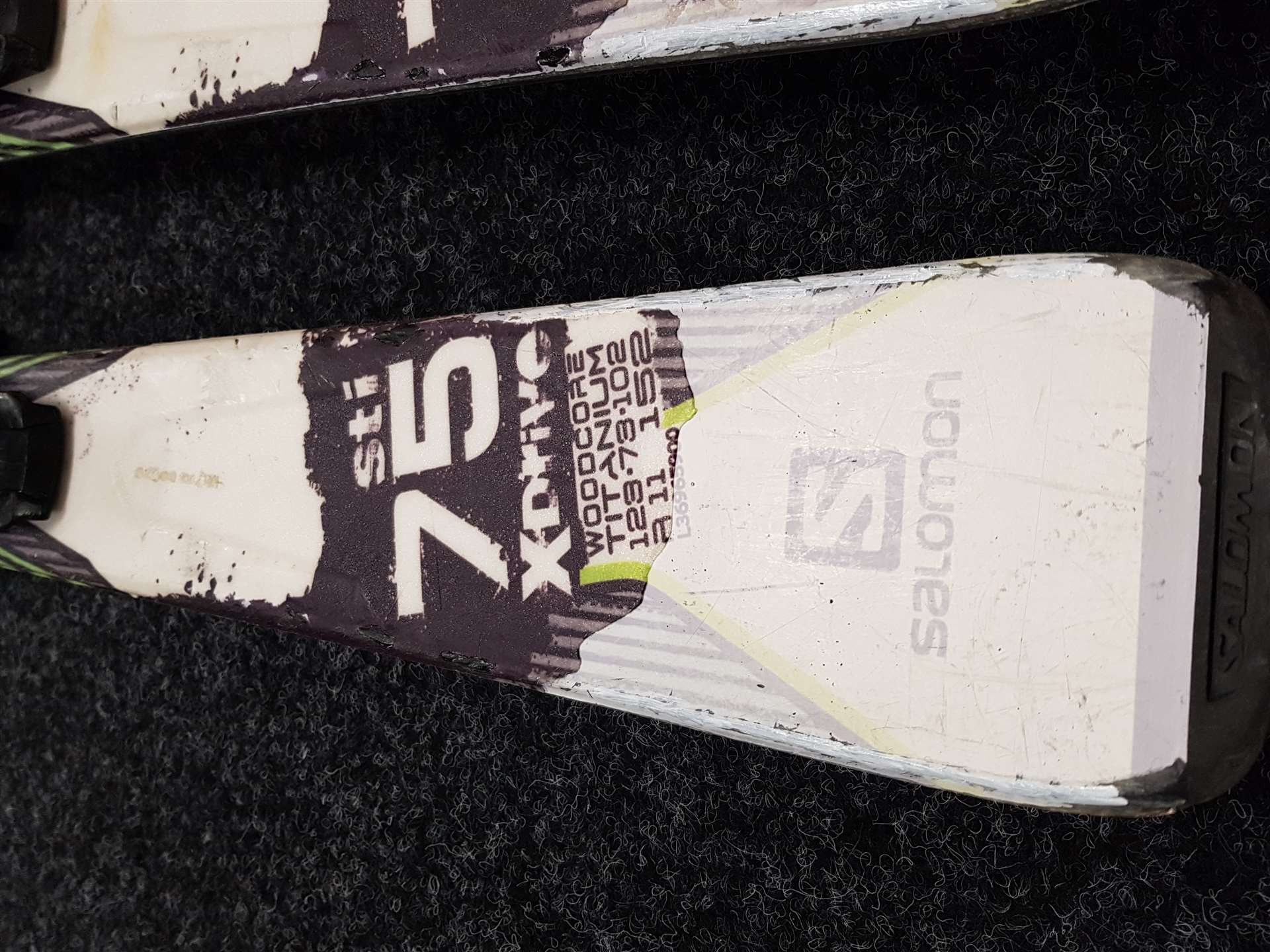 Použité lyže SALOMON X Drive Sti 75 + viazanie Salomon 10