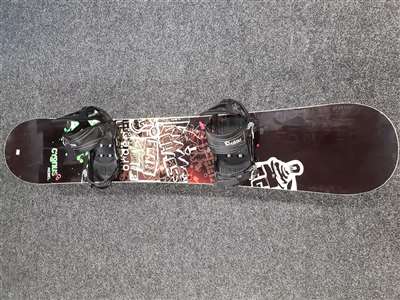 Použitý snowboard Cygnus Rebel + viazanie Volkl velkosť M