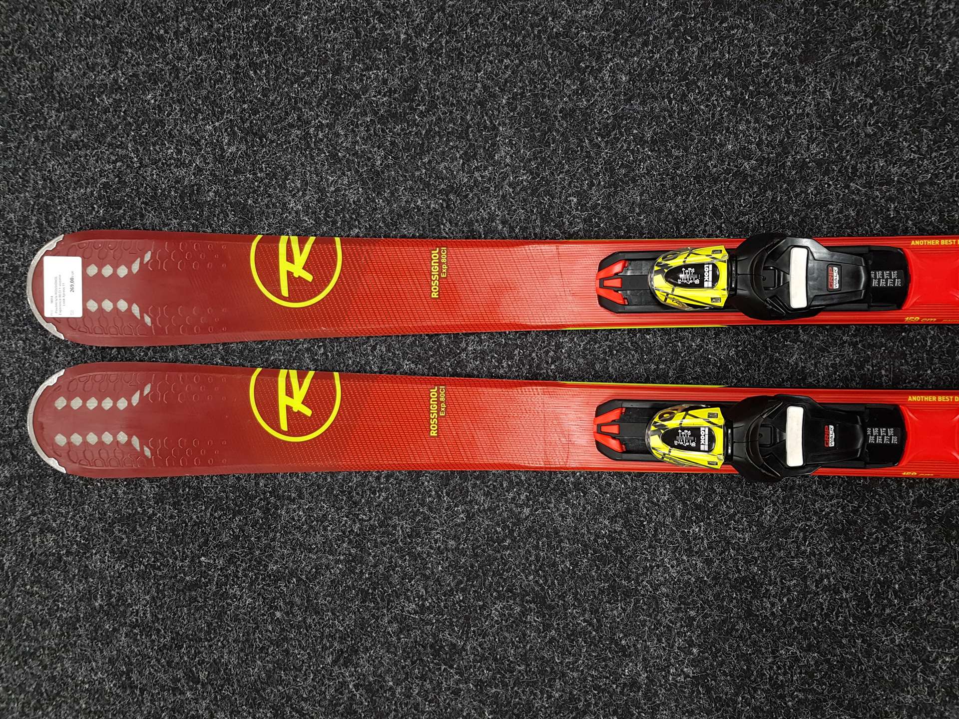 Použité lyže ROSSIGNOL Experience 80 CI + viazanie Look Xpress 11