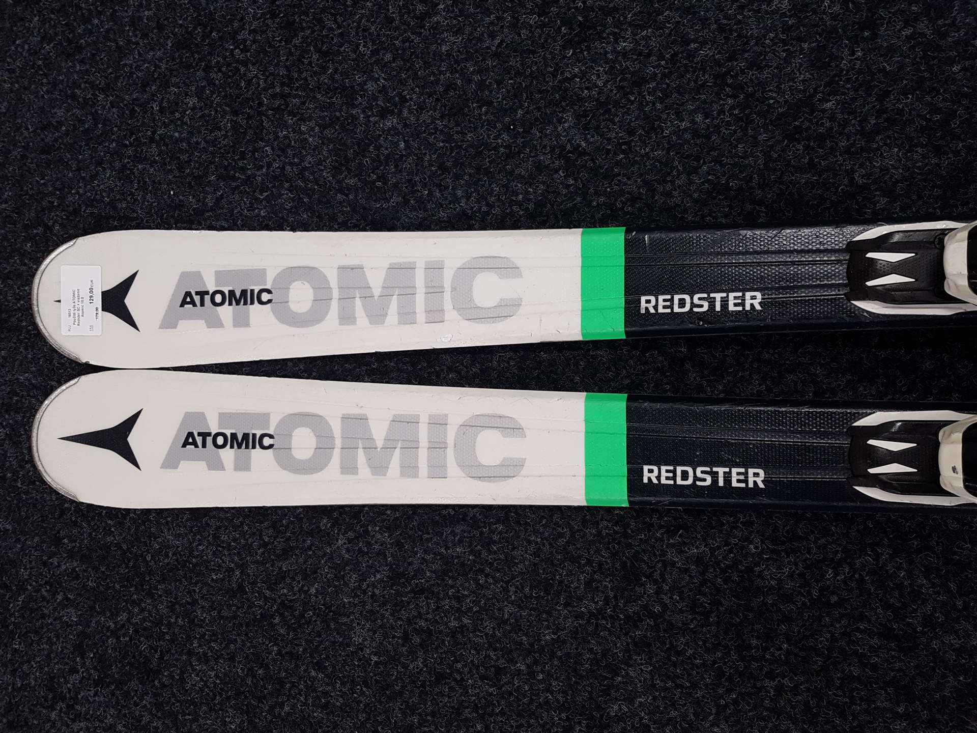 Použité lyže ATOMIC Redster SC + viazanie Atomic 10.0