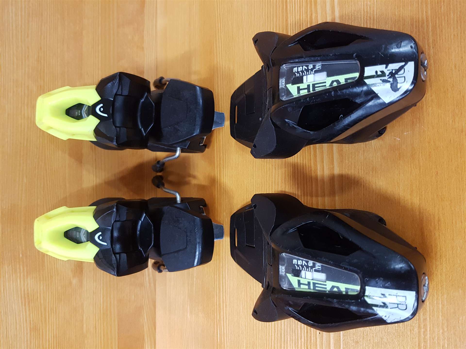 Použité viazanie Head PR11 (DIN11)