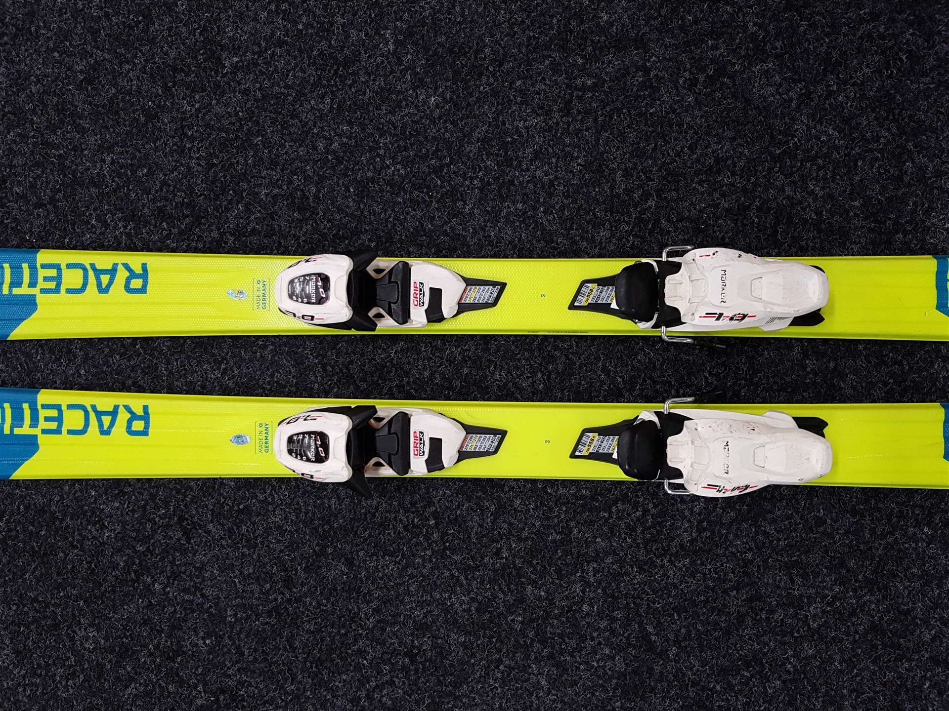 Použité lyže VOLKL Racetiger SL 16 + viazanie Marker 7.0